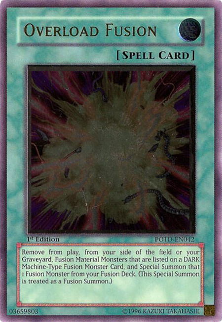 Overload Fusion (UTR) - Power of the Duelist YuGiOh trading card