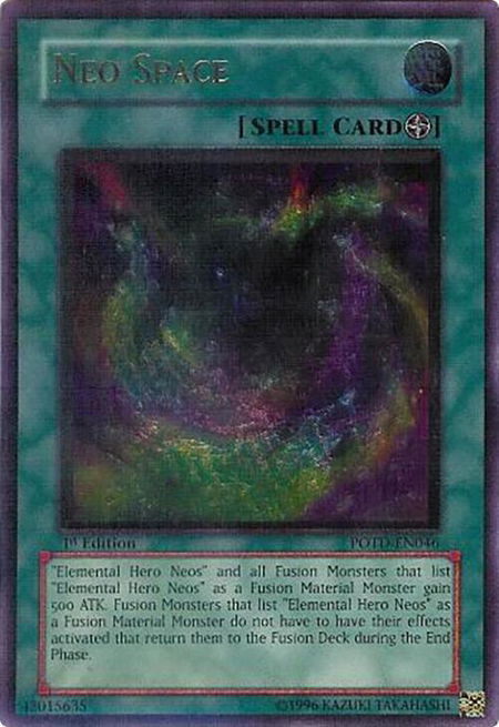 Neo Space (UTR) - Power of the Duelist YuGiOh trading card