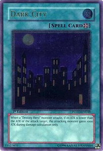 Dark City (UTR) - Power of the Duelist #POTD-EN048 - Ultimate Rare YuGiOh Trading Card