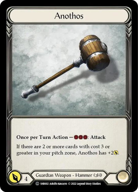 Anothos - Historic Pack 1 Blitz Deck: Bravo Flesh and Blood trading card