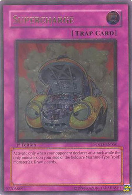 Supercharge (UTR) - Power of the Duelist YuGiOh trading card