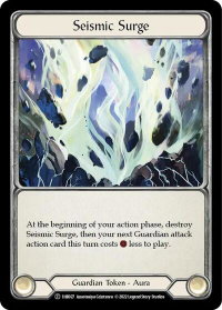 Seismic Surge - Historic Pack 1 Blitz Deck: Bravo  #1HB027 - Common Flesh and Blood Trading Card