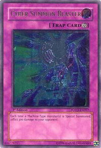 Cyber Summon Blaster (UTR) - Power of the Duelist  #POTD-EN057 - Ultimate Rare YuGiOh Trading Card