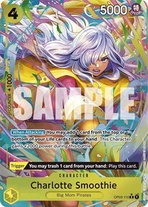 Charlotte Smoothie (Alternate Art) - Premium Booster -The Best- (PRB-01) #OP03-110 - Rare One Piece Trading Card
