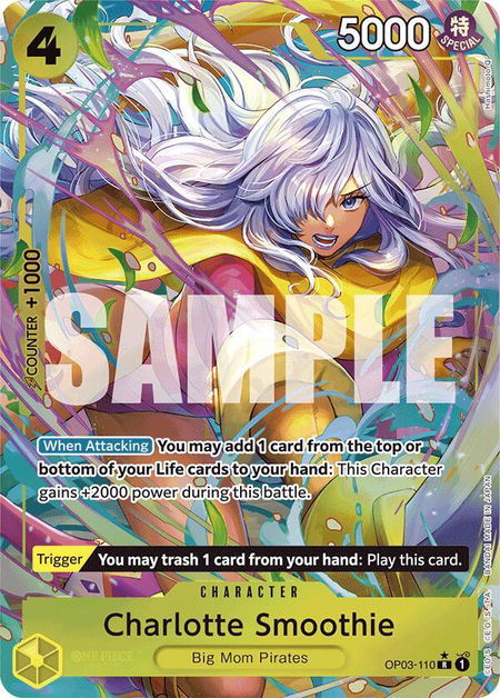 Charlotte Smoothie (Alternate Art) - Premium Booster -The Best- One Piece trading card