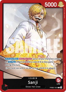 Sanji (PRB01-001) - Premium Booster -The Best- (PRB-01) #PRB01-001 - Leader One Piece Trading Card