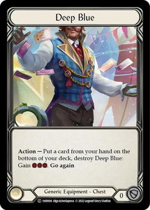 Deep Blue - Historic Pack 1 Blitz Deck: Dash  #1HD004 - Common Flesh and Blood Trading Card