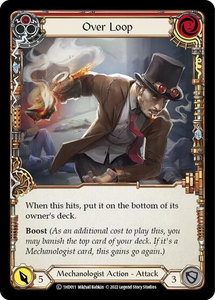 Over Loop (Red) - Historic Pack 1 Blitz Deck: Dash  #1HD011 - Common Flesh and Blood Trading Card