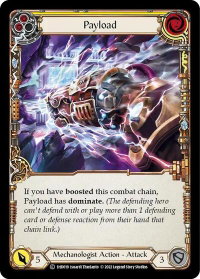 Payload (Yellow) - Historic Pack 1 Blitz Deck: Dash  #1HD019 - Common Flesh and Blood Trading Card
