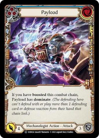 Payload (Blue) - Historic Pack 1 Blitz Deck: Dash  #1HD024 - Common Flesh and Blood Trading Card