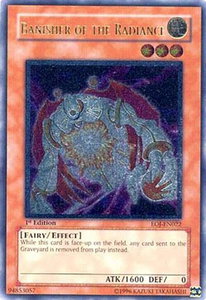Banisher of the Radiance (UTR) - Enemy of Justice (EOJ) #EOJ-EN022 - Ultimate Rare YuGiOh Trading Card