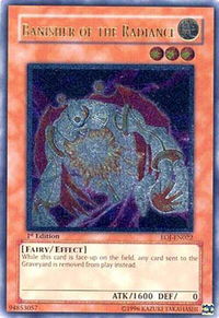Banisher of the Radiance (UTR) - Enemy of Justice (EOJ) #EOJ-EN022 - Ultimate Rare YuGiOh Trading Card