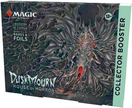 Duskmourn: House of Horror - Collector Booster Omega Pack trading card from Duskmourn: House of Horror Duskmourn: House of Horror - Collector Booster Omega Pack - Duskmourn: House of Horror Magic: The Gathering trading card