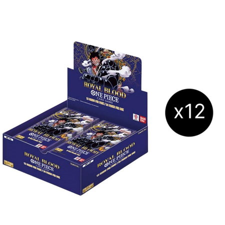 Royal Blood Booster Box Case - Royal Blood One Piece trading card