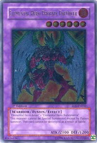 Elemental Hero Phoenix Enforcer (UTR) - Enemy of Justice (EOJ) #EOJ-EN032 - Ultimate Rare YuGiOh Trading Card