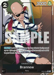 Brannew (Full Art) - Premium Booster -The Best- (PRB-01) #OP03-089 - Rare One Piece Trading Card