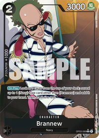 Brannew (Full Art) - Premium Booster -The Best- (PRB-01) #OP03-089 - Rare One Piece Trading Card