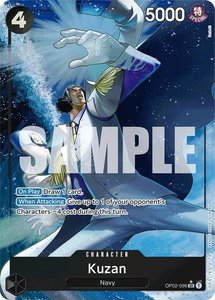 Kuzan (OP02-096) (Alternate Art) - Premium Booster -The Best- (PRB-01) #OP02-096 - Super Rare One Piece Trading Card