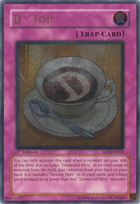 D - Time (UTR) - Enemy of Justice (EOJ) #EOJ-EN053 - Ultimate Rare YuGiOh Trading Card