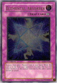 Elemental Absorber (UTR) - Enemy of Justice (EOJ) #EOJ-EN056 - Ultimate Rare YuGiOh Trading Card
