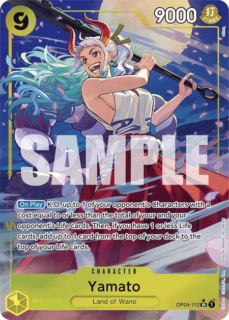 Yamato (OP04-112) (Alternate Art) - Premium Booster -The Best- One Piece trading card