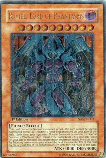 Raviel, Lord of Phantasms (UTR) trading card from Shadow of Infinity Raviel, Lord of Phantasms (UTR) - Shadow of Infinity YuGiOh trading card