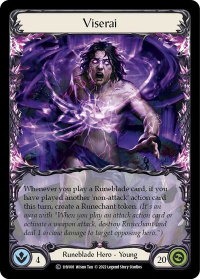 Viserai - Historic Pack 1 Blitz Deck: Viserai #1HV001 - Token Flesh and Blood Trading Card