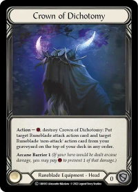 Crown of Dichotomy - Historic Pack 1 Blitz Deck: Viserai #1HV003 - Common Flesh and Blood Trading Card