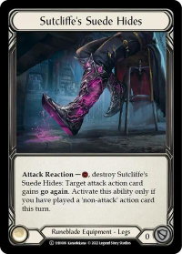 Sutcliffe's Suede Hides - Historic Pack 1 Blitz Deck: Viserai #1HV006 - Common Flesh and Blood Trading Card