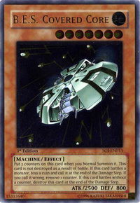 B.E.S. Covered Core (UTR) - Shadow of Infinity (SOI) #SOI-EN013 - Ultimate Rare YuGiOh Trading Card