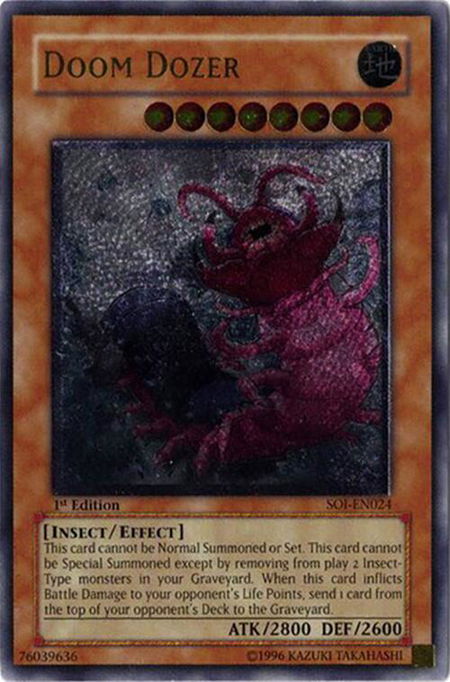Doom Dozer (UTR) - Shadow of Infinity YuGiOh trading card