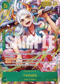 Yamato (OP01-121) (Alternate Art) - Premium Booster -The Best- (PRB-01) #OP01-121 - Secret Rare One Piece Trading Card