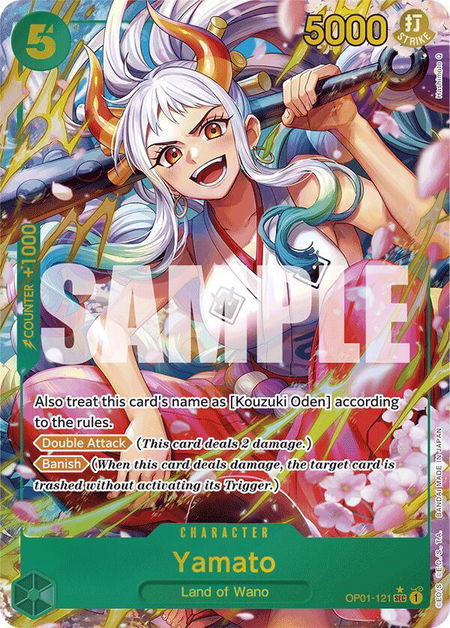 Yamato (OP01-121) (Alternate Art) - Premium Booster -The Best- One Piece trading card