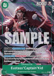 Eustass"Captain"Kid (OP01-051) (Alternate Art) - Premium Booster -The Best- (PRB-01) #OP01-051 - Super Rare One Piece Trading Card