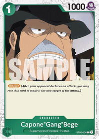 Capone"Gang"Bege (ST02-004) (Jolly Roger Foil) - Premium Booster -The Best- (PRB-01) #ST02-004 - Common One Piece Trading Card