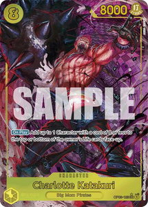 Charlotte Katakuri (Alternate Art) - Premium Booster -The Best- (PRB-01) #OP03-123 - Secret Rare One Piece Trading Card