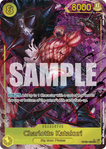 Charlotte Katakuri (Alternate Art) - Premium Booster -The Best- One Piece trading card