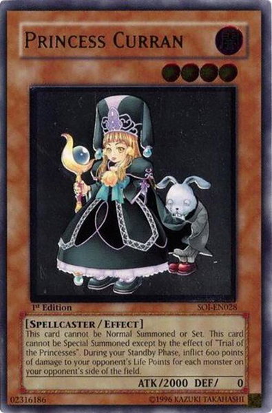 Princess Curran (UTR) trading card from Shadow of Infinity Princess Curran (UTR) - Shadow of Infinity YuGiOh trading card