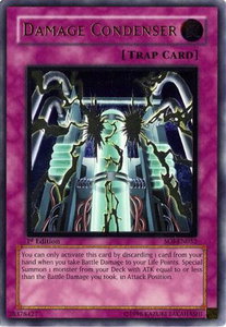 Damage Condenser (UTR) - Shadow of Infinity (SOI) #SOI-EN052 - Ultimate Rare YuGiOh Trading Card
