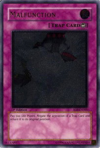 Malfunction (UTR) - Shadow of Infinity (SOI) #SOI-EN060 - Ultimate Rare YuGiOh Trading Card