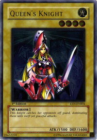 Queen's Knight (UTR) - Elemental Energy (EEN) #EEN-EN004 - Ultimate Rare YuGiOh Trading Card