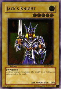 Jack's Knight (UTR) - Elemental Energy (EEN) #EEN-EN005 - Ultimate Rare YuGiOh Trading Card