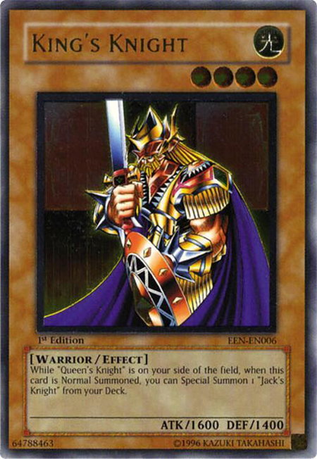King's Knight (UTR) - Elemental Energy YuGiOh trading card