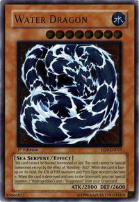 Water Dragon (UTR) - Elemental Energy (EEN) #EEN-EN015 - Ultimate Rare YuGiOh Trading Card