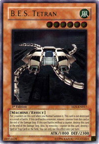 B.E.S. Tetran (UTR) - Elemental Energy (EEN) #EEN-EN017 - Ultimate Rare YuGiOh Trading Card