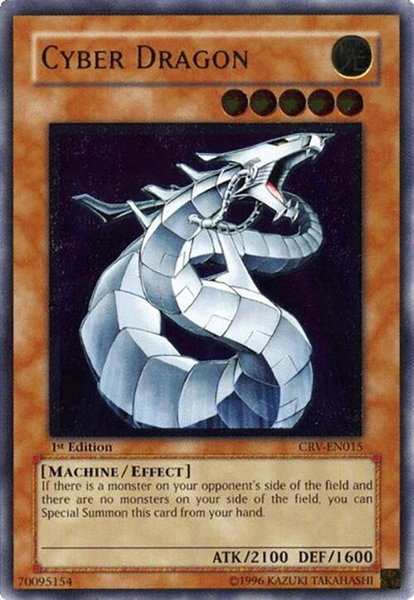 Cyber Dragon (UTR) trading card from Cybernetic Revolution Cyber Dragon (UTR) - Cybernetic Revolution YuGiOh trading card