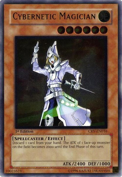Cybernetic Magician (UTR) trading card from Cybernetic Revolution Cybernetic Magician (UTR) - Cybernetic Revolution YuGiOh trading card