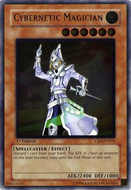 Cybernetic Magician (UTR) - Cybernetic Revolution YuGiOh trading card