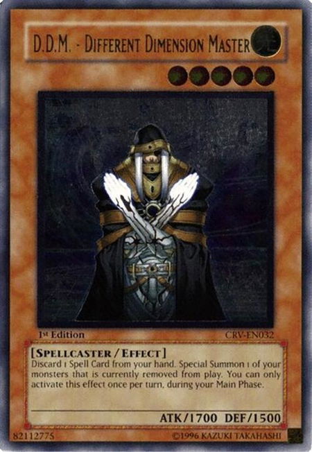 D.D.M. - Different Dimension Master (UTR) - Cybernetic Revolution YuGiOh trading card