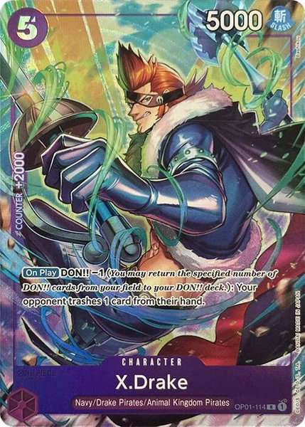X.Drake (Premium Card Collection -Best Selection Vol. 2-) - One Piece Promotion Cards One Piece trading card